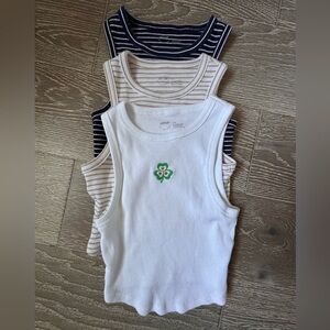 Aerie Airy Tank Top Bundle (3) | Size Small